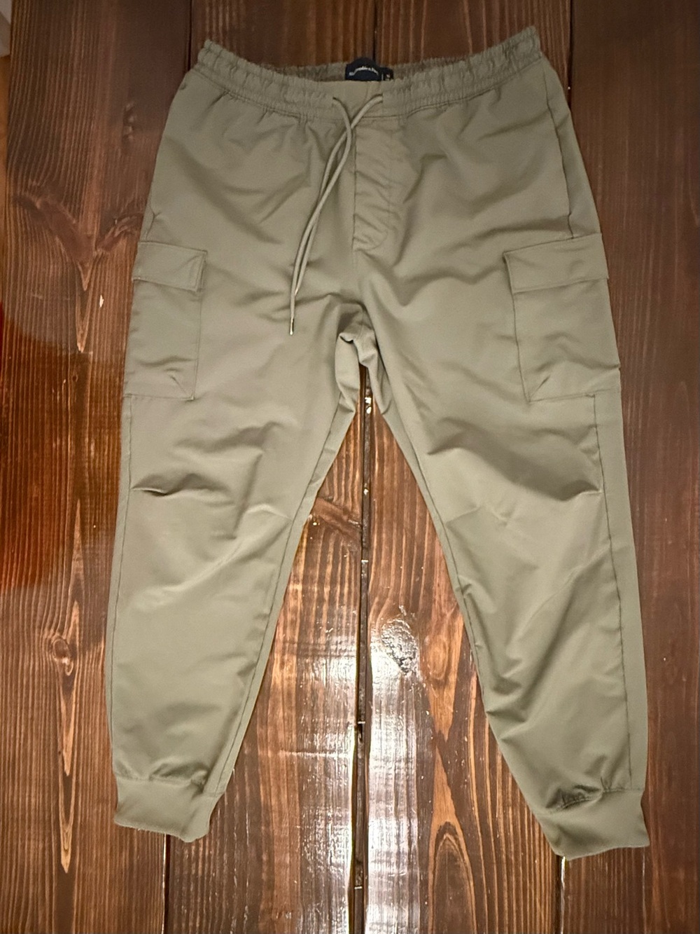 Abercrombie & Fitch Olive Green Cargo Joggers